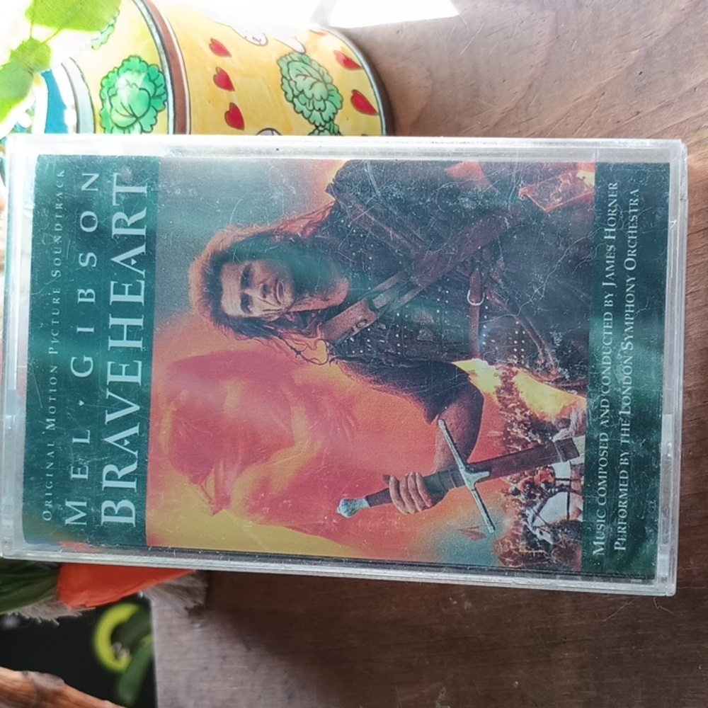 Braveheart Soundtrack Cassette Tape